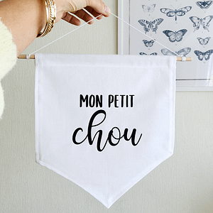 Babykamer Banner Mon Petit Chou